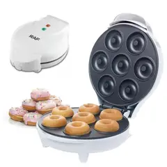 GENERICO - Mini Máquina Para Hacer 7 Donas A La Vez - Raf