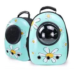GENERICO - MOCHILA TRANSPORATORA ESPACIAL PARA GATO Y PERROS PEQUEÑOS
