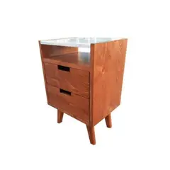 KILA DESIGN - Velador ARANTXA Madera y Mármol