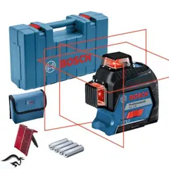 BOSCH - Nivel Láser Rojo Profes Gll 3-80 360° Líneas Plomada