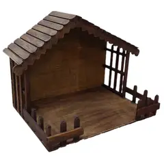 GENERICO - Establos en madera para Nacimiento Navideño