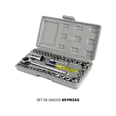 GENERICO - SET DE DADOS 40 PIEZAS