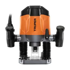 TRUPER - Fresadora Ruteadora Profesional Eléctrica 1-34 HP 1200W PRO