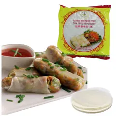 GENERICO - Papel De Arroz Redondo Clasico 22cm 35u Sui Ma Ma