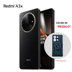 REDMI - XIAOMI A3X 4GB RAM 128GB COLOR NEGRO OCASO CON ESTUCHE DE REGALO
