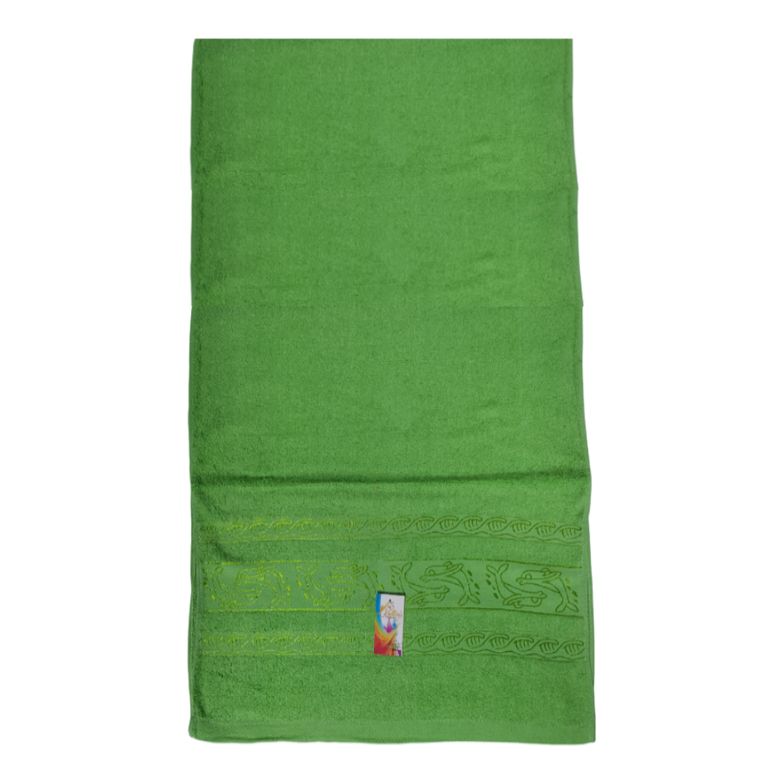 Toalla de cuerpo suave Verde - 138x68cm