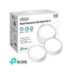 TP LINK - Sistema Mesh Tp-Link Deco X50-Poe 3 Pack Doble Banda Wifi 6 Ax3000 Con Poe