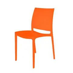 GENERICO - Silla de Comedor Sofia Naranja