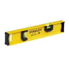 STANLEY - NIVEL DE MANO 32cm 12" NIVEL PROFESIONAL ALUMINIO