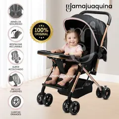 BABY - Coche Cuna de Lujo «GRAND PIETRI» Edición Limitada Pink