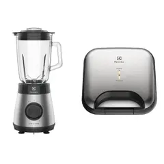 ELECTROLUX - Combo Licuadora 700w EBS30 + Sandwichera Efficient ESG20