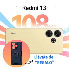 REDMI - 13 8GB RAM 256GB CÁMARA 108 MP COLOR DORADO ARENA CON ESTUCHE DE REGALO