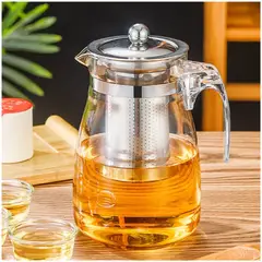 INSPIRA - Jarra tetera infusor de te de vidrio 900ml