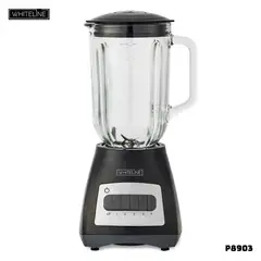 WHITELINE - LICUADORA 4 VELOCIDADES 400W NEGRA - P8903