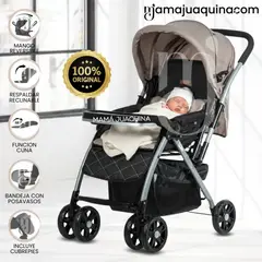 Baby - Coche Cuna de Lujo «VINCENT» Edición Limitada Beige