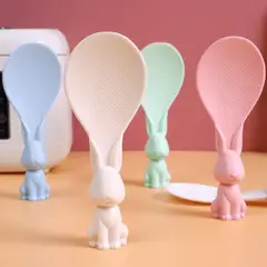 GENERICO - Cuchara para arroz con diseño de conejo