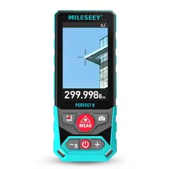 MILESEEY - Medidor Láser P9 300m Cámara Zoom Exterior