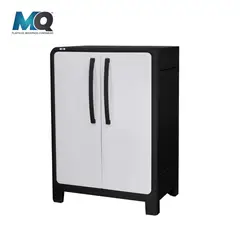 QRUBBER - Armario Multiuso Eclypse Color BlancoNegro 100x70x46cm - MQ
