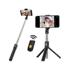 GENERICO - Palo de Selfie y Trípode con Bluetooth K07