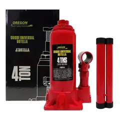 OREGON - Gata Hidráulica Tipo Botella 4 Ton Universal Auto