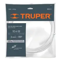 TRUPER - Guía Pasa Cable De Nylón 10MTS