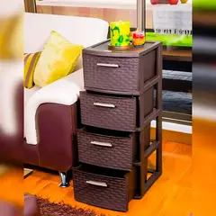 QRUBBER - Cajonera Infinity  4 Niveles - MQ Perú