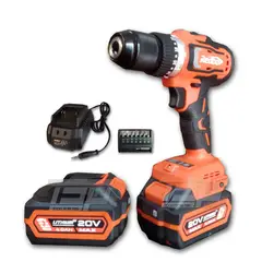 REDBO - Taladro Inalámbrico 20V 2x4Ah Brushless