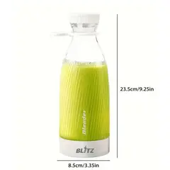 BLITZ - Botella Licuadora Portátil Inalámbrica Recargable USB