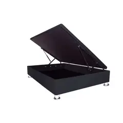 MUEBLES MACRUMO - Box Espacio Tarima reformado 2 Plz Color Negro