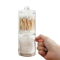 INSPIRA - Set Doble de Dispensadores de Acrílico Cilindro