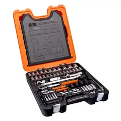 BAHCO - SET DE DADOS Y LLAVES 14 Y 12 108PZA S108