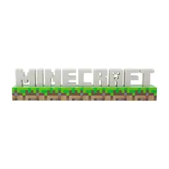 PALADONE - LAMPARA EN FORMA DE LOGO MINEGRAFT