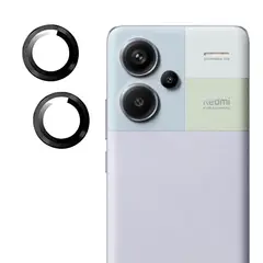 GENERICO - Protector de Cámara para el Xiaomi Redmi Note 13 Pro Plus 5G Negro