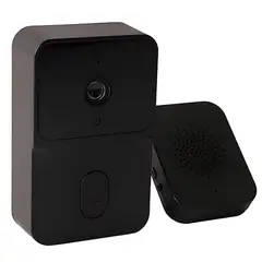 GENERICO - Timbre Inalámbrico Inteligente Wifi con Cámara HD - Negro - M