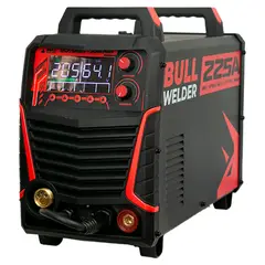 MARCA - Soldadora Inverter Bull Welder 4En1 Mig-Mma-Tig Lift 225A