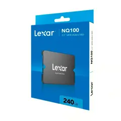 LEXAR - DISCO SOLIDO NQ100 LNQ100X240G-RNNNU 240GB SATA 25