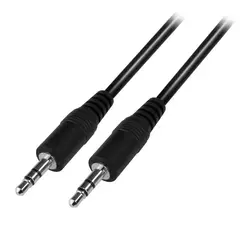 TRAUTECH - CABLE DE AUDIO ESTEREO DE MINI PLUG A MINI PLUG DE 1.80 MTS