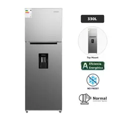 BLACKLINE - Refrigeradora TM 340L No Frost Inox