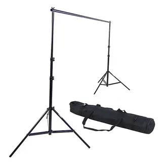 GENERICO - Portafondo Portátil Estudio Fotográfico 3 x 2.15 - Incluye 4 ganchos