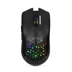 MICRONICS - Mouse Inalámbrico Lighter 3-MIC GM803-3M Negro