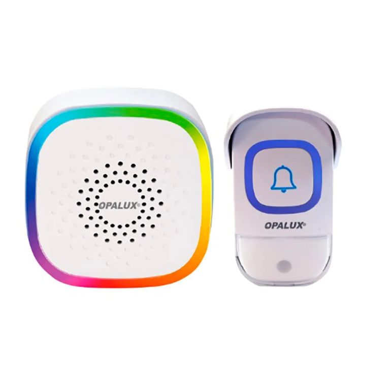Timbre Inalámbrico USB Para Casa O Negocio - 60 Melodías Y Luz RGB