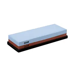 GENERICO - Piedra de afilar de 2 etapas 240/800 Kit de piedra de grano lateral.