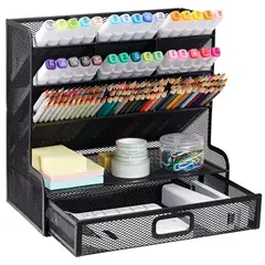 GENERICO - Organizador de escritorio multifuncional Porta lápices