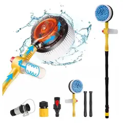 GENERICO - Cepillos Kit para Lavar Coche con Mango Extensible CX-133