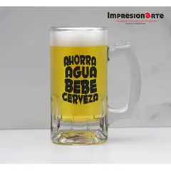 IMPRESIONARTE - Chopp Cervecero AHORRA AGUA BEBE CERVEZA