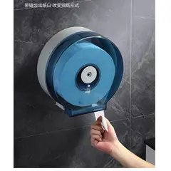 OEM - Dispensador de Papel Higiénico con LLave Color Pavonado