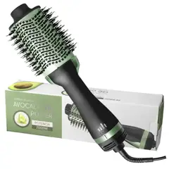 GENERICO - Cepillo Secador Cabello Alisador Ondulador 3 en 1 Multifuncional