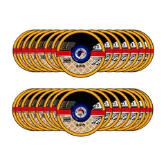 GENERICO - DISCO CORTE METAL 4 ½ AMOLADORA ESMERIL X30 UNIDADES