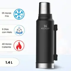 STANLEY - Termo de Bebida Classic Negro 1.4 L