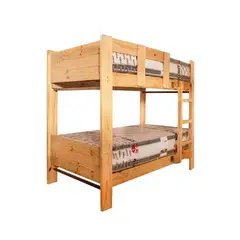 MUEBLES MACRUMO - Camarote 1.5 Plz Pino de 1.5 x 6 Apanelado+ Acabado